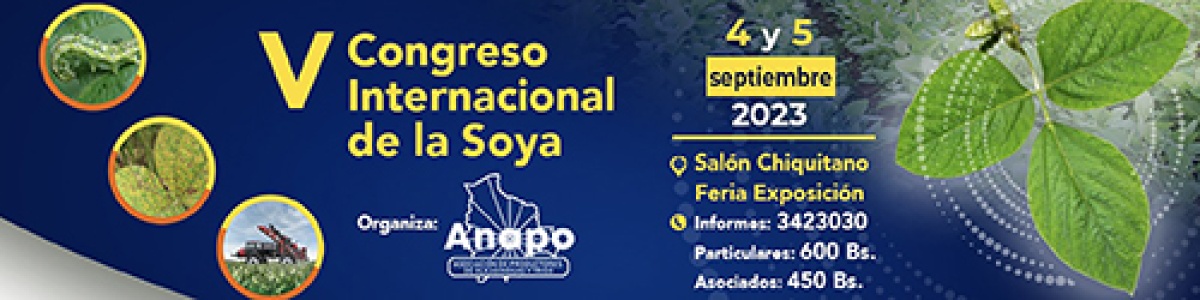 Programa del V Congreso Internacional de la Soya