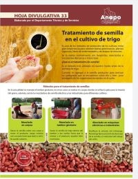 Tratamiento de semilla en el cultivo de trigo